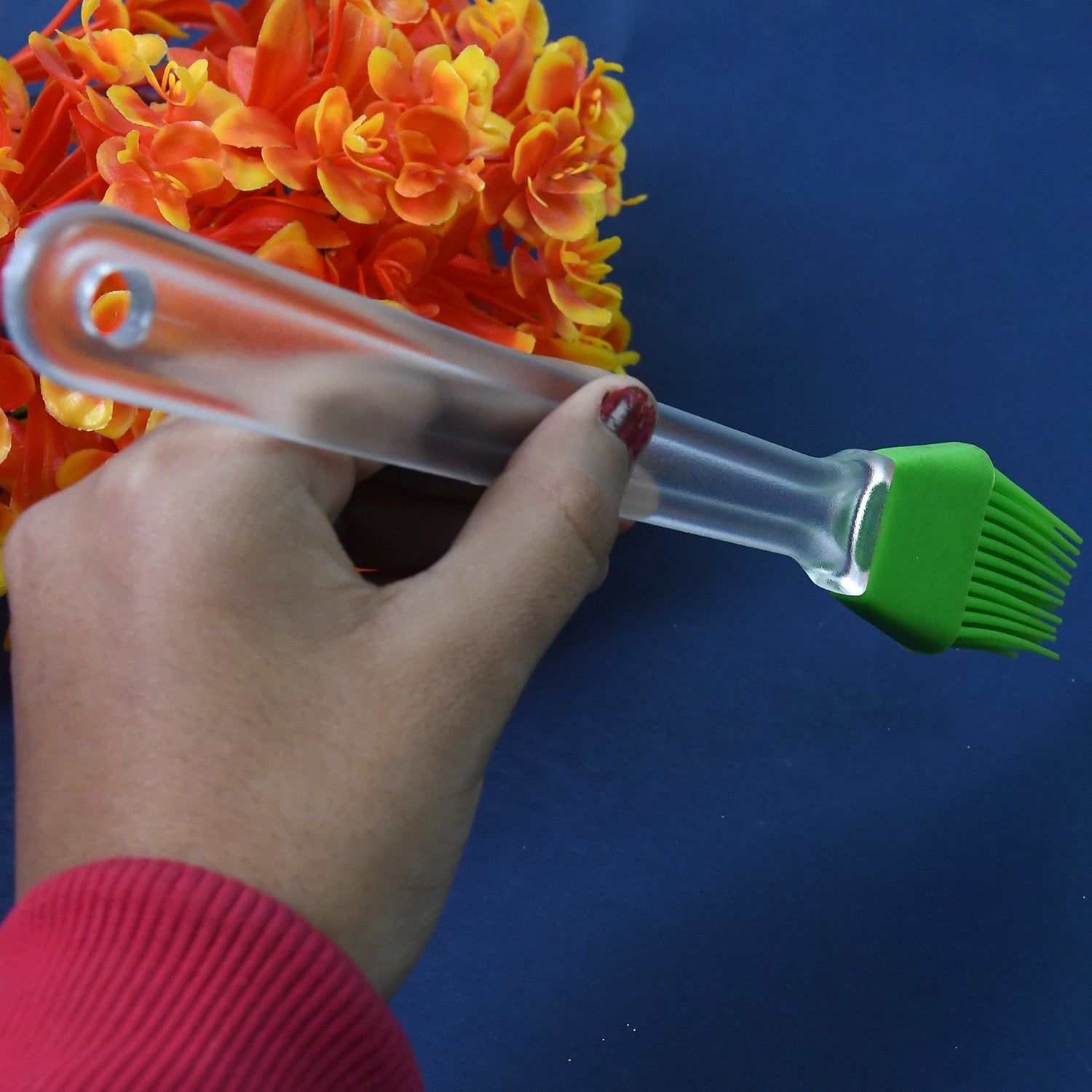 Silicone Spatula and Pastry Brush Special Brush for Kitchen Use (1 Pc / 23 Cm) Silicone Spatula and Pastry Brush Special Brush for Kitchen Use (1 Pc / 23 Cm)